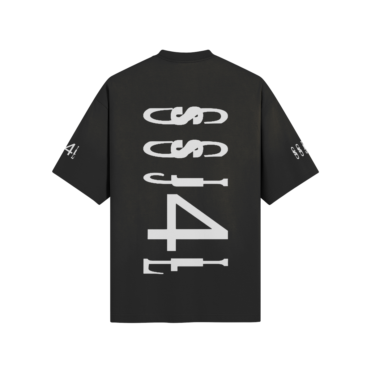 SSJ4L White Letters Tees