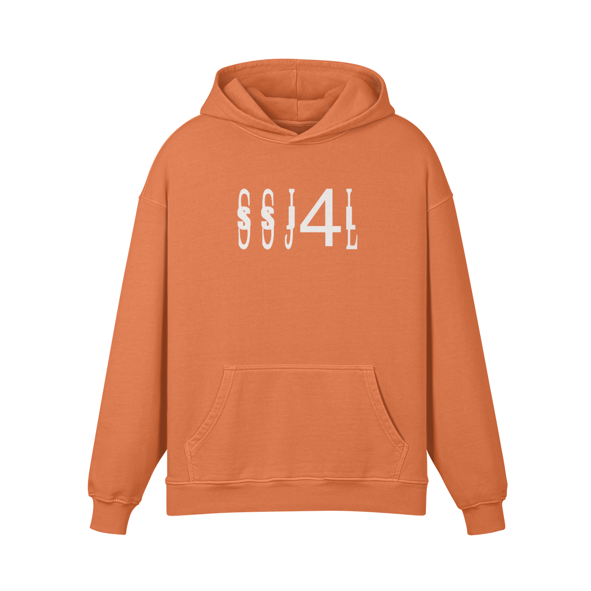 SSJ4L White Letters Hoodies